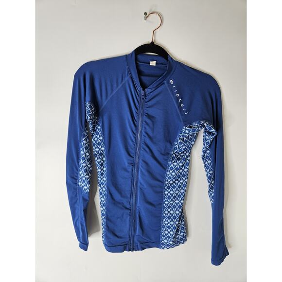 Rip Curl Women's Trestles Long-Sleeve UV Surf Rashguard Size Small - Picture 1 of 3